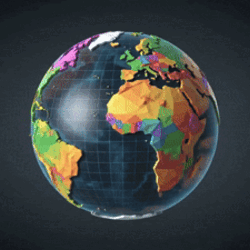 Spinning Globe